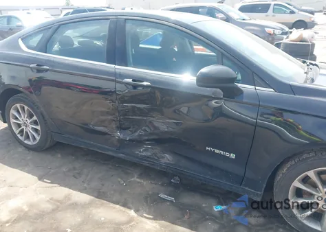 2017 Ford Fusion Hybrid Se from USA, damaged, VIN 3FA6P0LU4HR358501